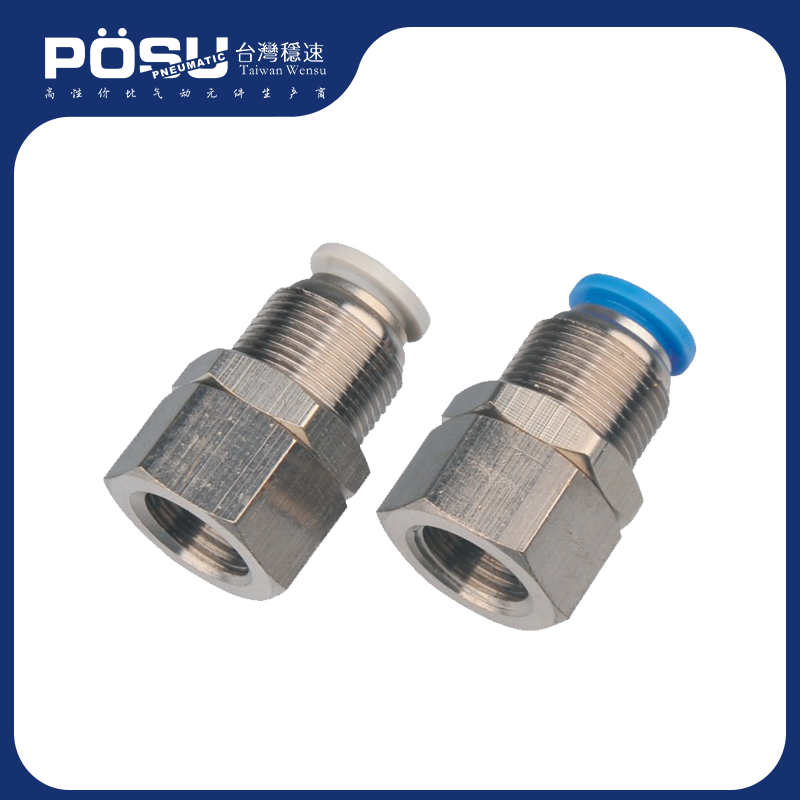 PMF diaphragm internal thread through