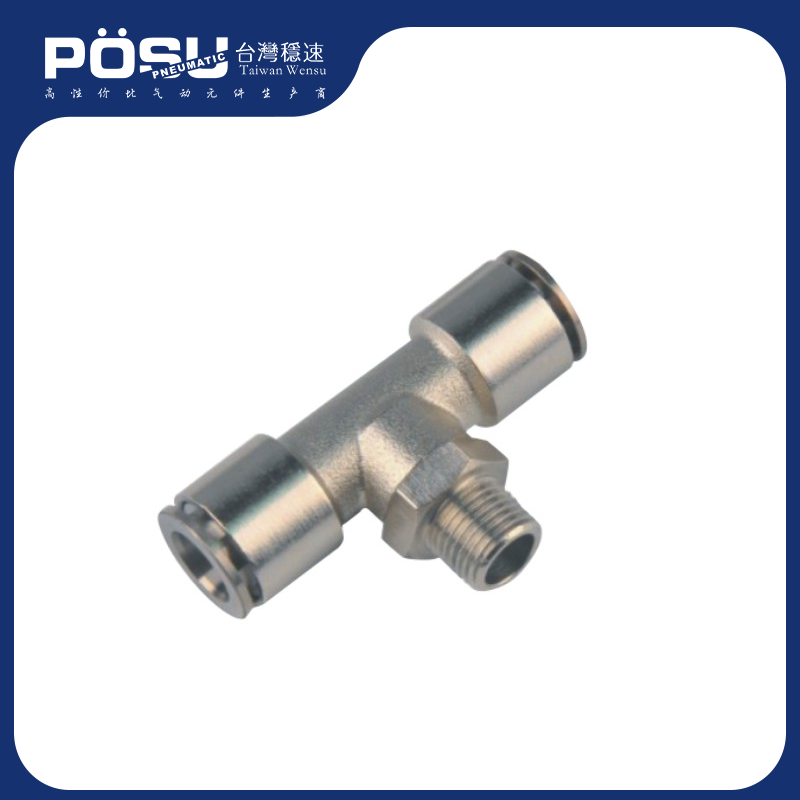 TB external thread rotating positive tee