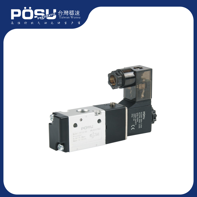 3V100 series solenoid valve (three ports and two positions)