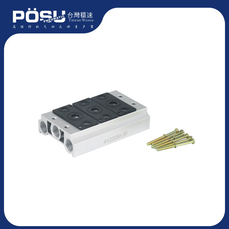 4V100~400 series solenoid valve base