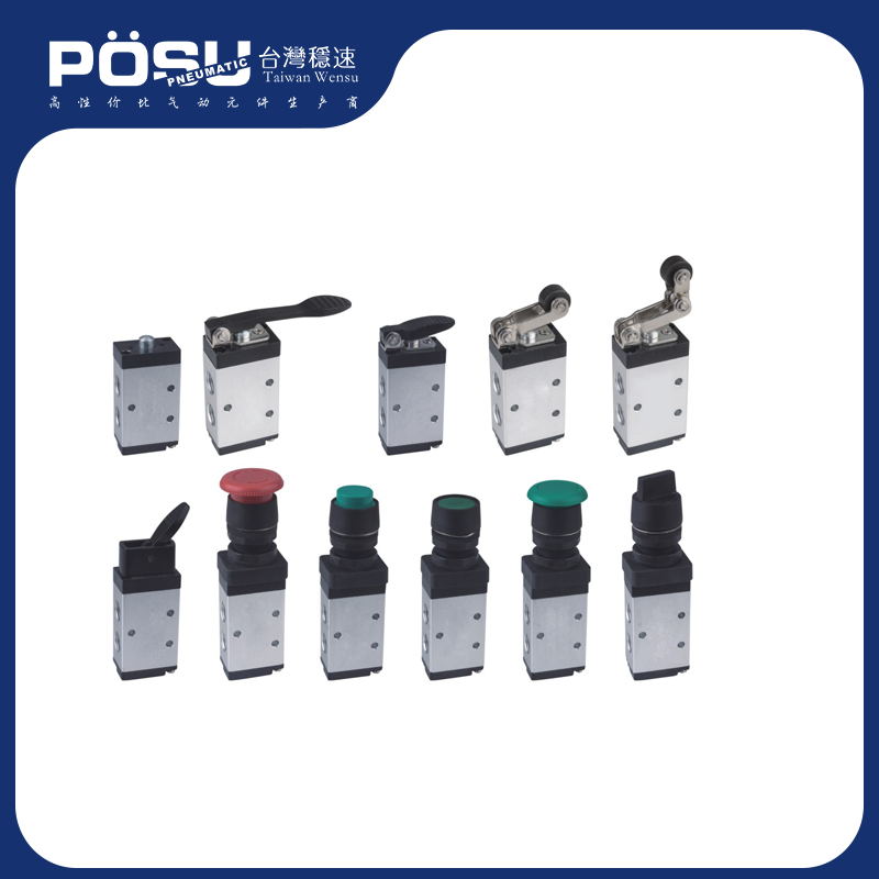 M5 series mechanical valve (five ports and two positions)