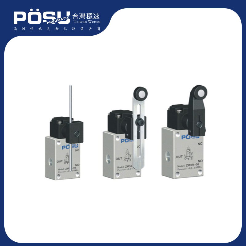 ZM3 series heavy mechanical valve (three ports and two positions)
