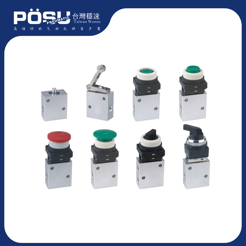 JM322 series mechanical valve (three ports and two positions)