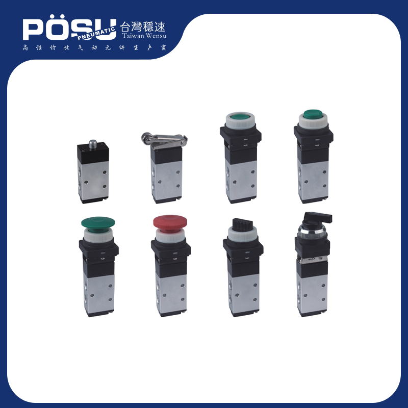 JMJ series mechanical valves (five-port two-position)