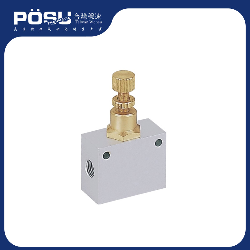 KLA series one-way throttle valve