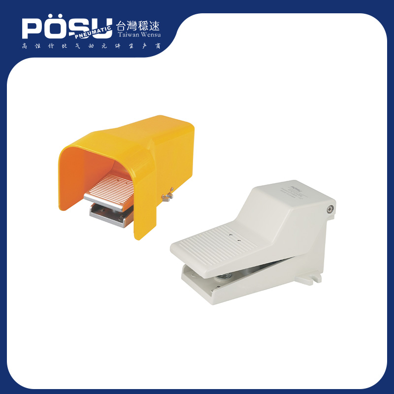 4F series pedal valves (5-port 2-position)