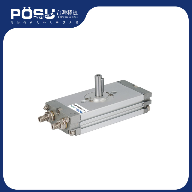 CRQB series thin rotary swing cylinder (toothed rod type)